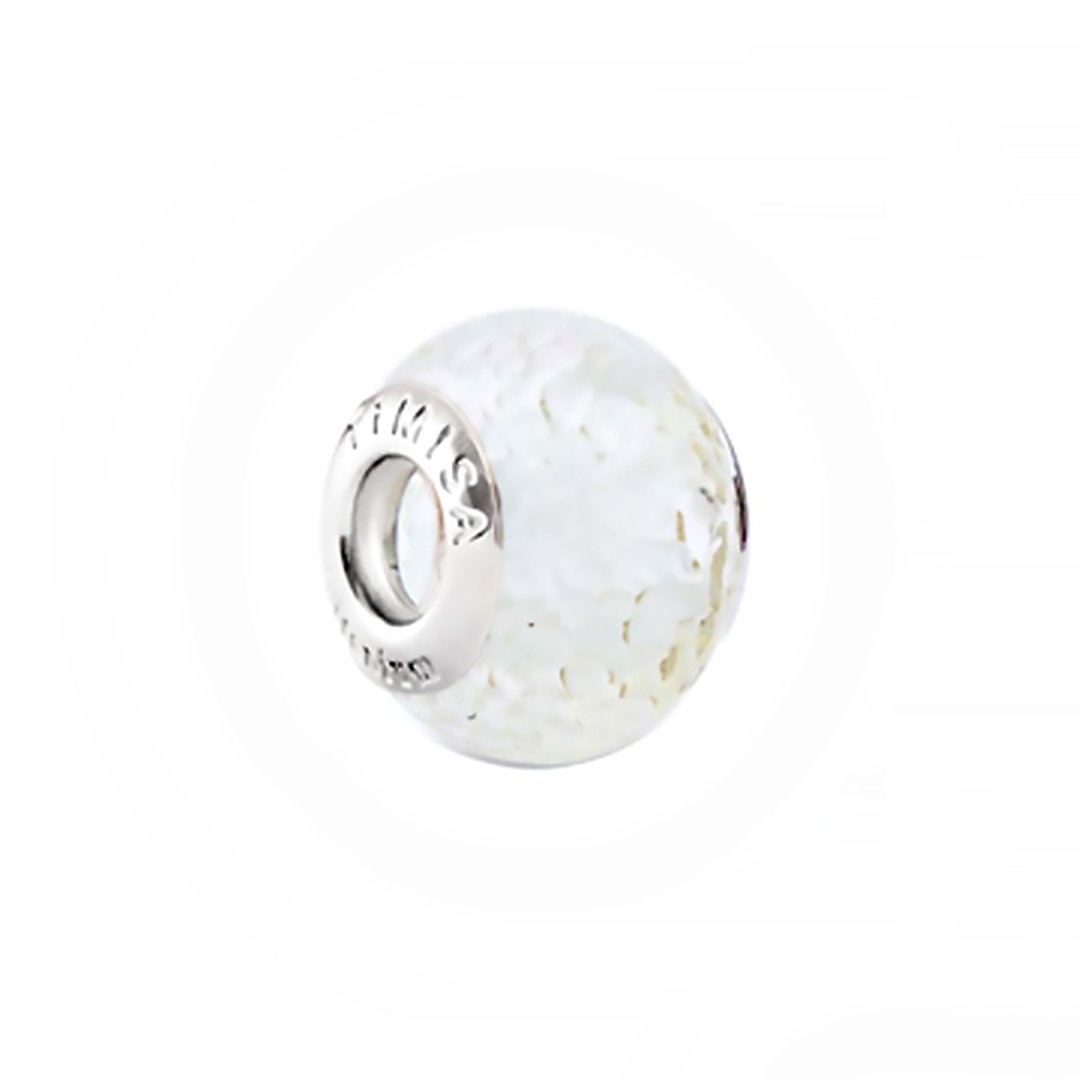 告白(11mm) 纯钛饰品 琉璃串珠 - 其他 - 玻璃 白色