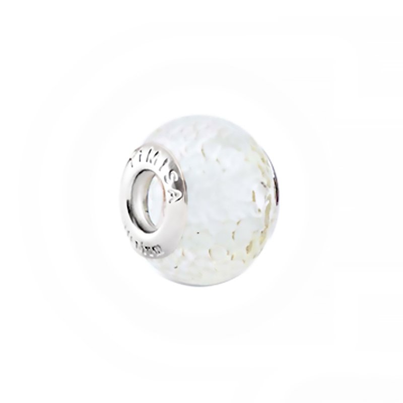 告白(11mm) 纯钛饰品 琉璃串珠 - 其他 - 玻璃 白色