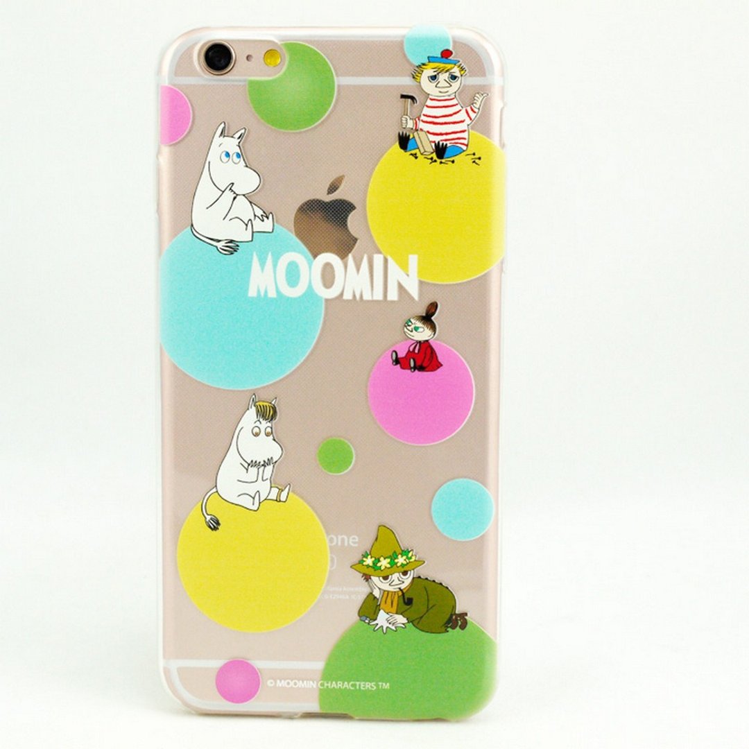 Moomin噜噜米授权-TPU手机壳【彩虹泡泡】 - 手机壳/手机套 - 硅胶 多色