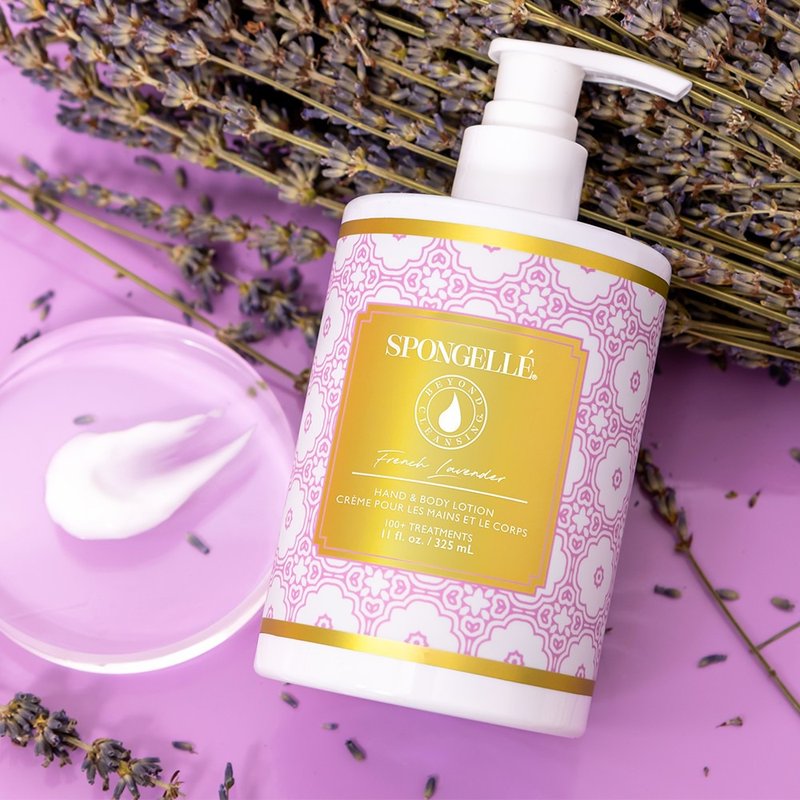 Spongelle美国品牌 天然植萃香氛清新薰衣草润肤乳 325ml - 身体护肤/按摩油 - 浓缩/萃取物 白色