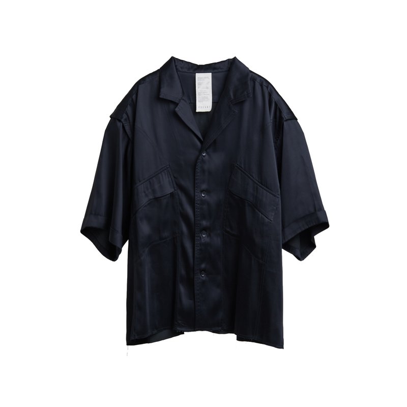 Camp Collar Shirt - 男装衬衫 - 棉．麻 