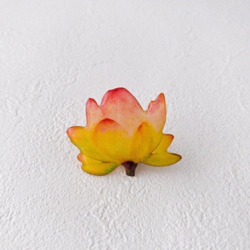 花痴胸针（黄） - 胸针 - 塑料 