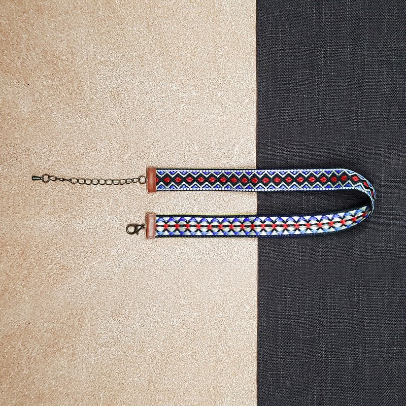 织带颈链 项链 手链 种子 橡 - 项链 - 其他人造纤维 紫色