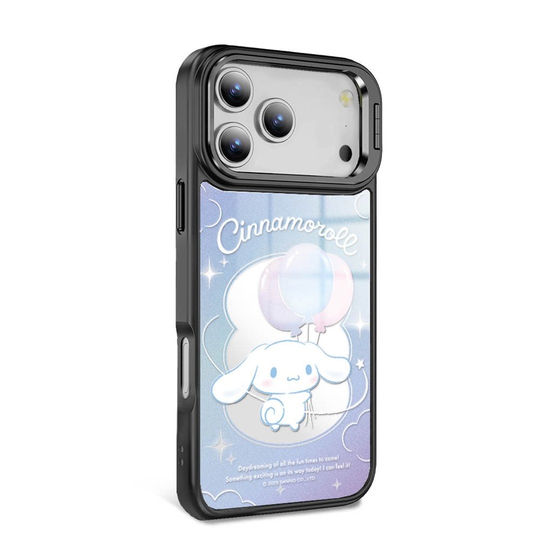 iPhone 全系列 防摔合金框隐形立架镜面磁吸壳 - 苍穹大耳狗 B - 手机壳/手机套 - 其他材质 多色