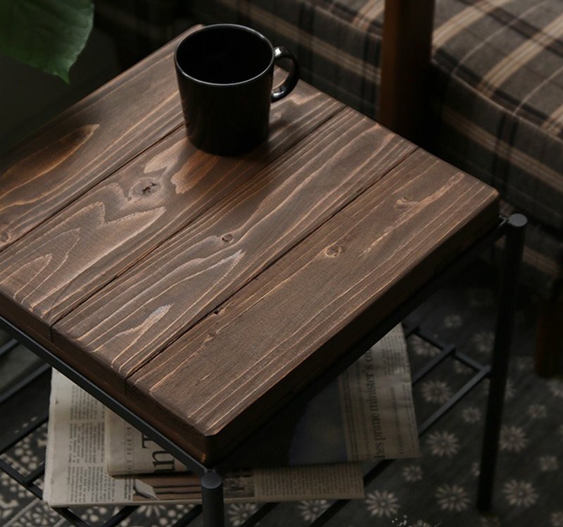 KeLT 北欧风 古木风 自然木无毒家具 边桌 仿古椅 - 餐桌/书桌 - 木头 