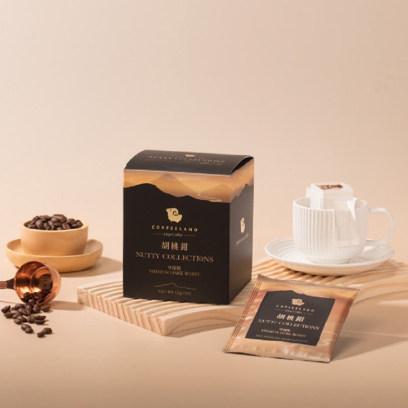 COFFEELAND | 胡桃钳 - 滤挂咖啡金萃风味(中深焙)(10g*10入/盒) - 咖啡 - 新鲜食材 蓝色