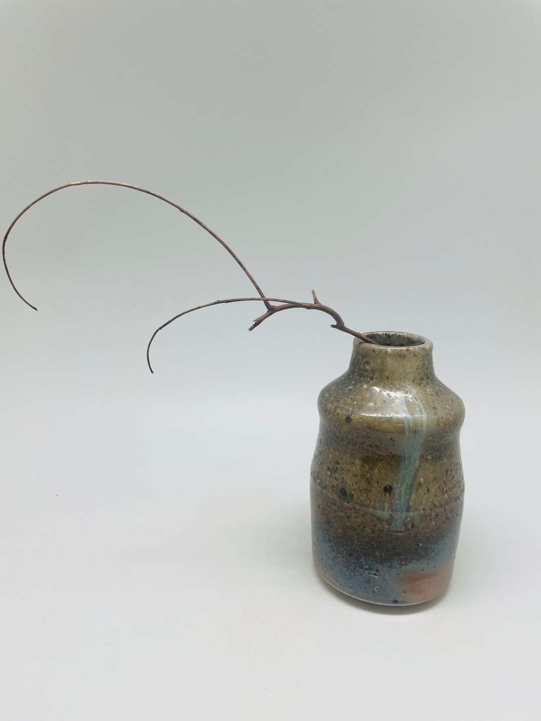 无上釉柴烧手工花器 - 花瓶/陶器 - 陶 咖啡色