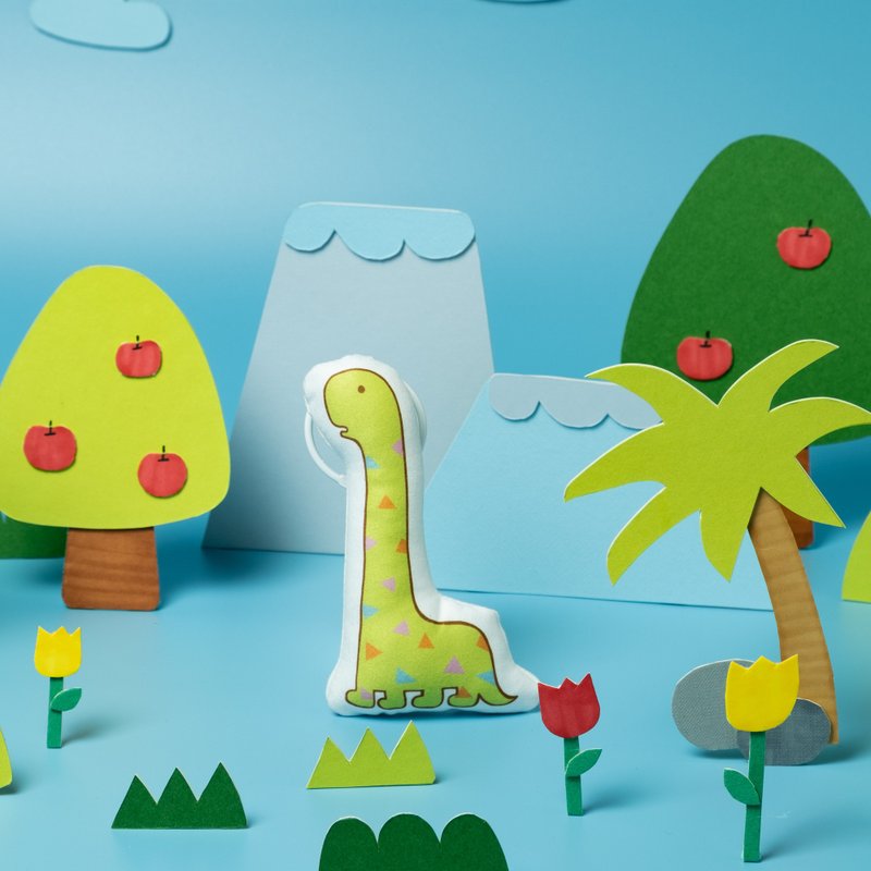 小娃娃吊饰 雷龙 - 吊饰 - 聚酯纤维 绿色