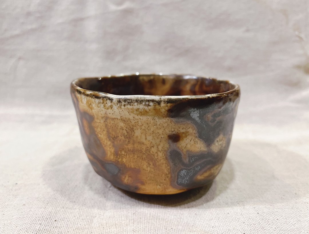 柴烧绞胎茶碗 / 茶具 / 小平凡手作 - 茶具/茶杯 - 陶 