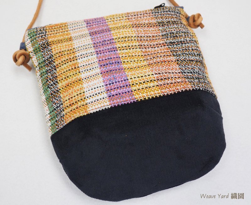 彩色织布侧背袋 - 侧背包/斜挎包 - 棉．麻 多色