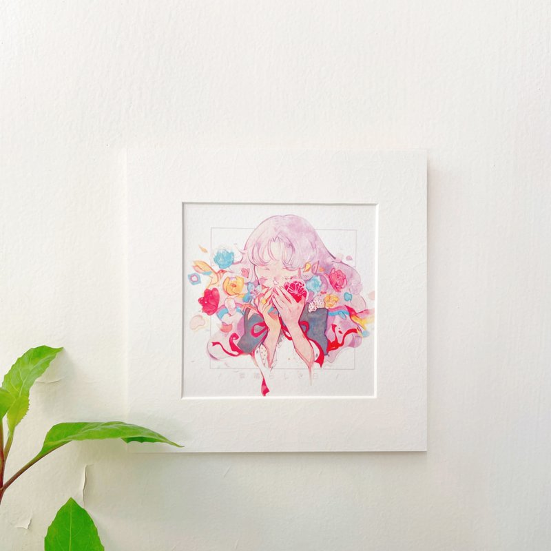 Alice Hobbey 复制原画/挂画/装饰/水彩画/插画/花 - 海报/装饰画/版画 - 纸 多色