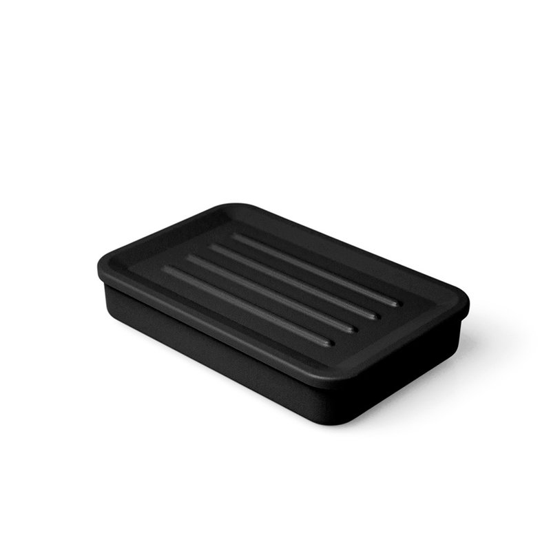 Landscape 地景置物盒－Basic 基本款 ( LavaBlack 熔岩黑 ) - 收纳用品 - 其他金属 黑色