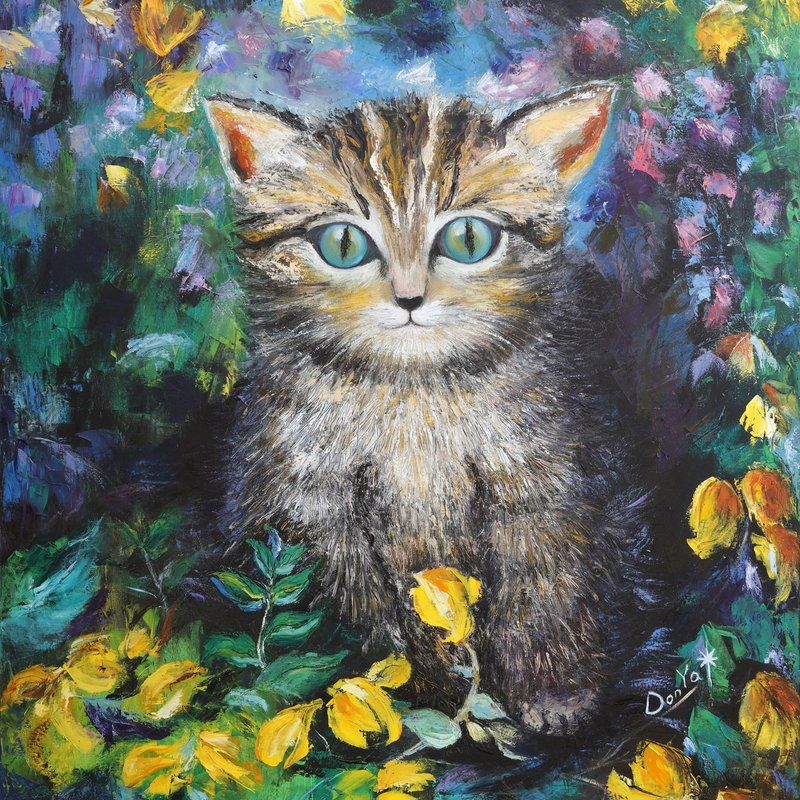 米唐亚时尚艺术商品化 爱丽丝梦游蝶境 蚕丝巾、手工订制品、礼品 - 丝巾 - 其他材质 多色