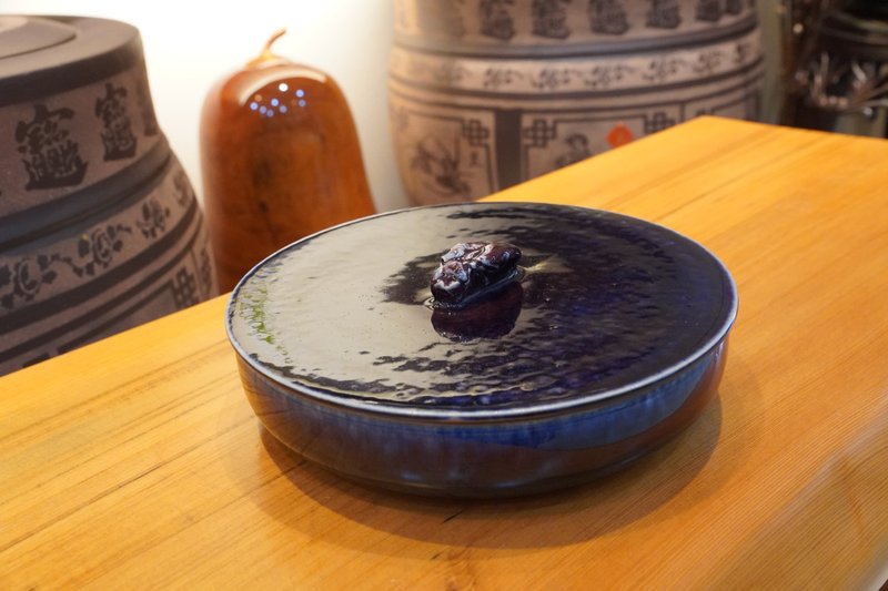 观与藏系列 - 木丹款紫釉茶饼仓 - 茶具/茶杯 - 陶 紫色