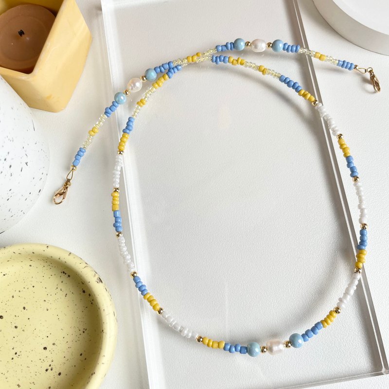 Colorful glasses and mask chain - 口罩繩, 口罩鏈, 眼鏡繩 - 口罩 - 珍珠 多色