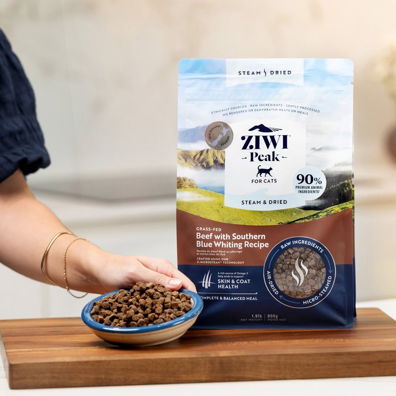 【猫主食】ZIWI巅峰 牛肉鳕鱼口味 微蒸系列 猫粮 猫饲料 - 猫罐头/鲜食 - 新鲜食材 