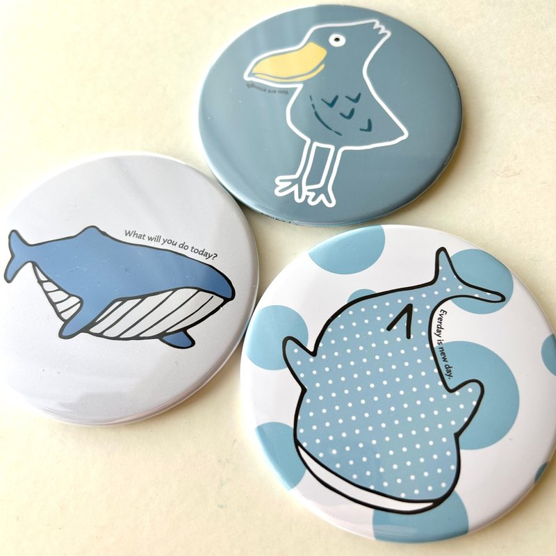 可以镜子 - 彩妆刷具/镜子/梳子 - 其他金属 蓝色