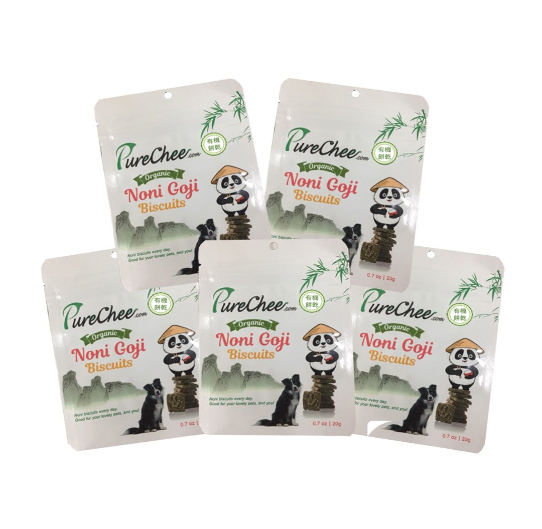 Goody Bag -有机诺丽果枸杞饼干20g【五入组】 - 零食/点心 - 新鲜食材 咖啡色