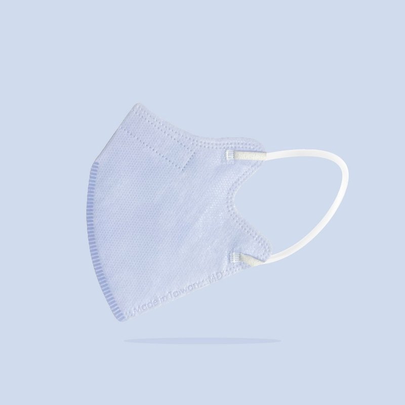 3D立体医疗口罩 (儿童 30片/盒) 蓝眼泪 台湾制 l THG兆鼎生医 - 口罩 - 其他材质 蓝色