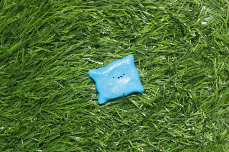 一夜好眠枕磁铁 - 冰箱贴/磁贴 - 粘土 