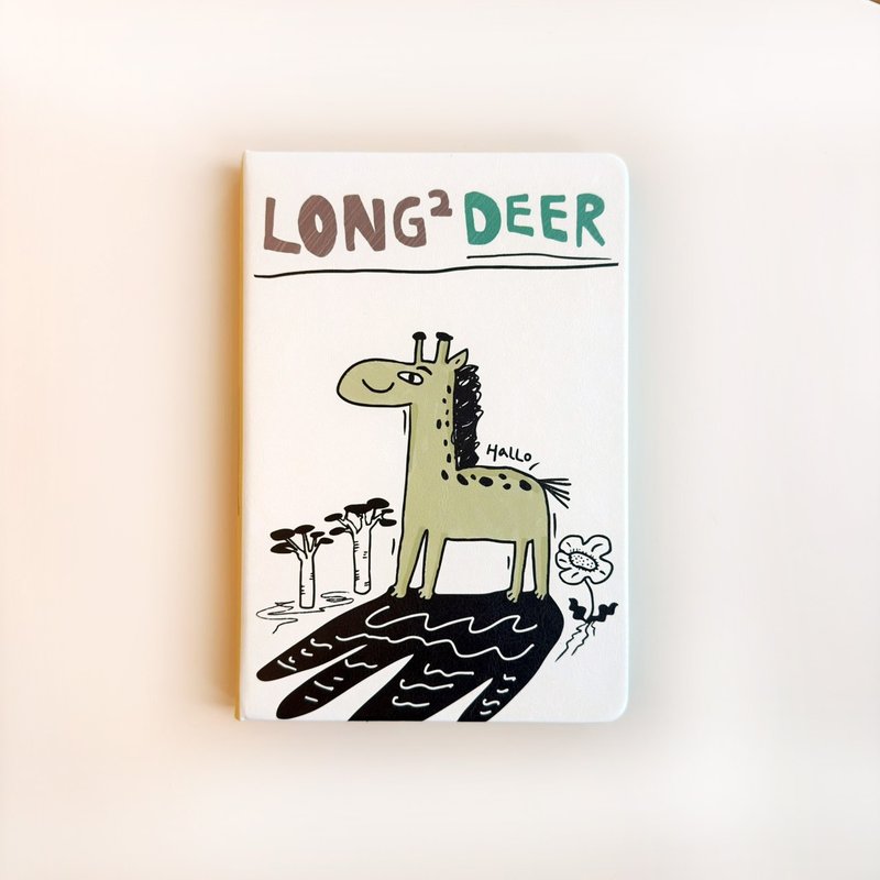 预购—硬皮笔记本 Long Long Deer 长长鹿 - 笔记本/手帐 - 纸 白色
