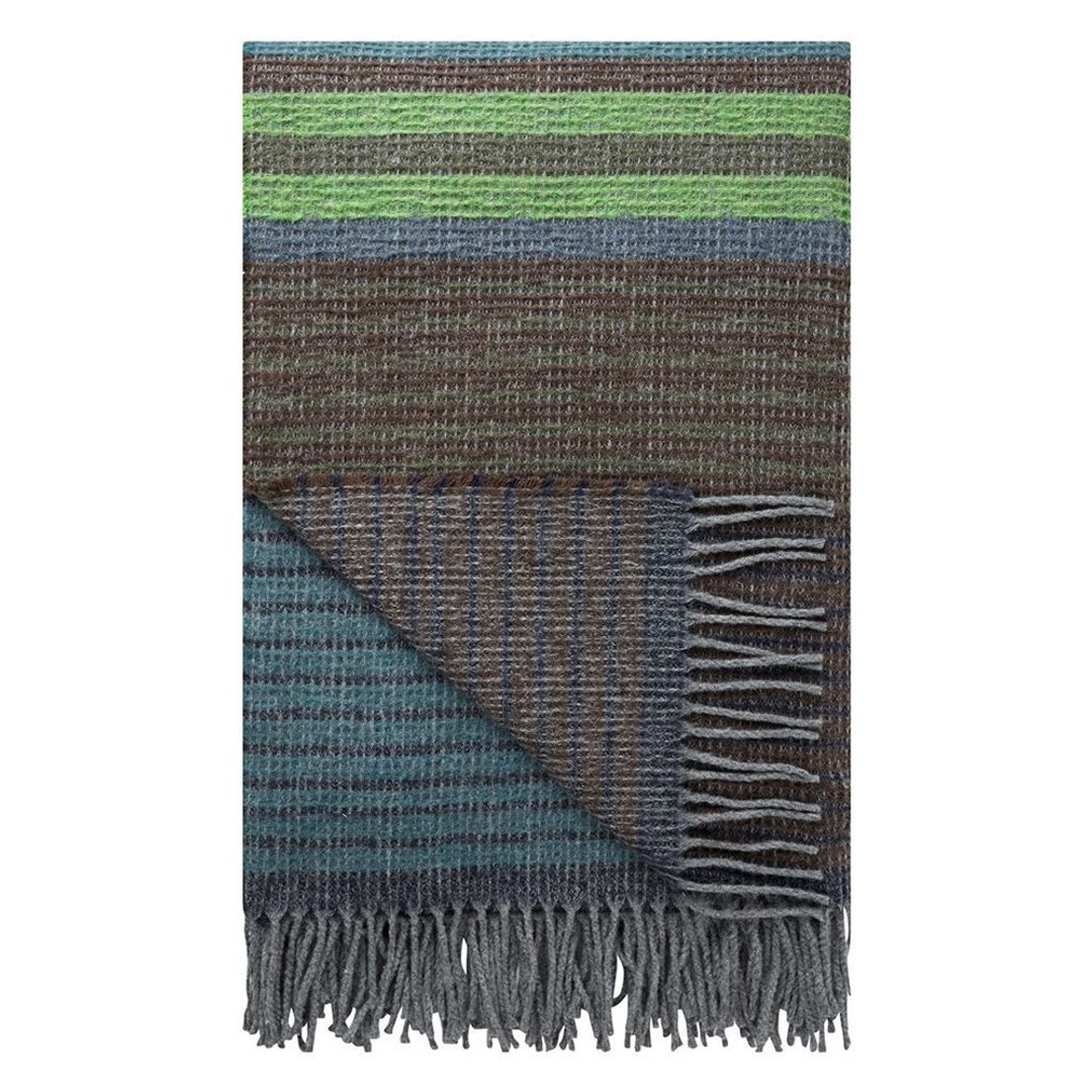 英国毛毯 Bedford Azure Blanket - 130x90cm - 被子/毛毯 - 其他材质 灰色