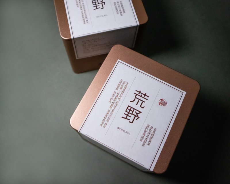 【罐装散茶】荒野红茶 | 原始茶树 | 旅行出游茶饮 - 茶 - 植物．花 金色