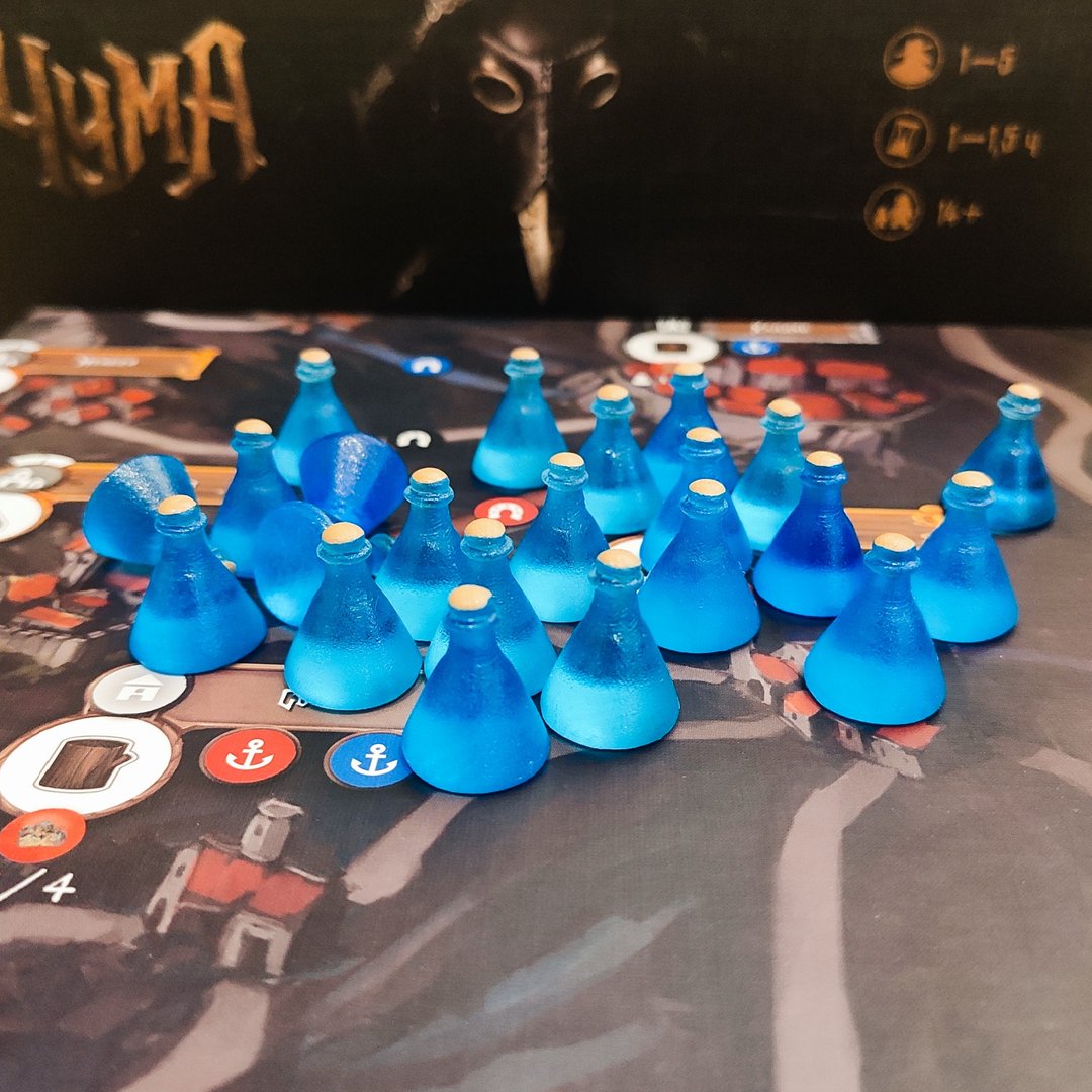 豪华代币与 Pest 棋盘游戏兼容。 - 桌游/玩具 - 其他材质 