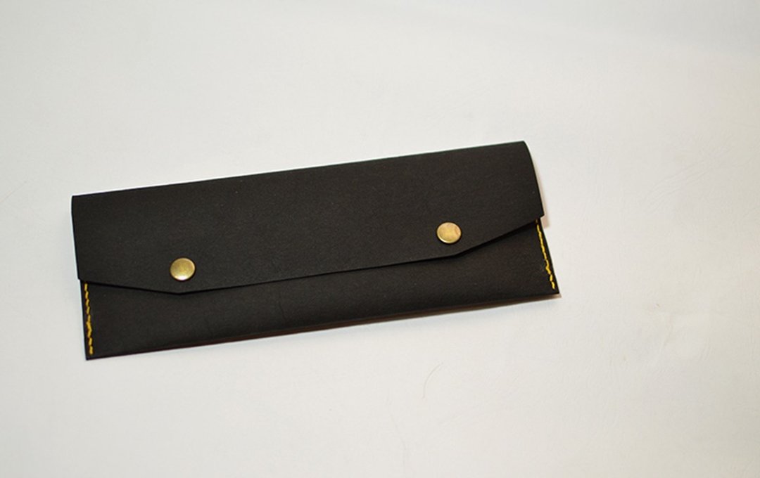 笔袋-Pencil case with Washable kraft paper_black - 其他 - 其他材质 黑色