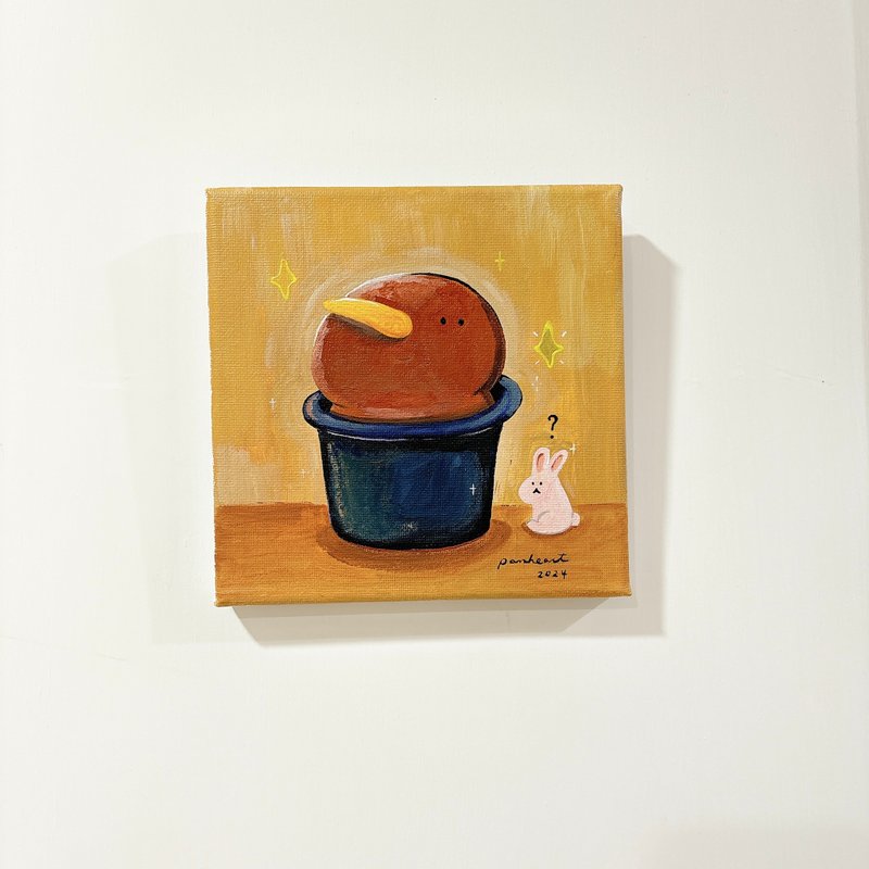 magic 魔术/ 压克力原创画作 - 海报/装饰画/版画 - 棉．麻 咖啡色