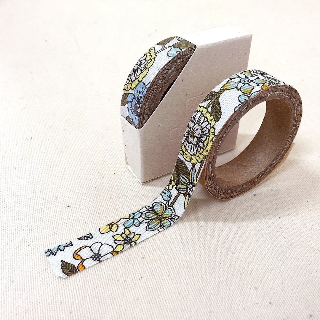 出清品-布胶带-春季碎花【绽放黄花】OPP包装 - 其他 - 棉 黄色