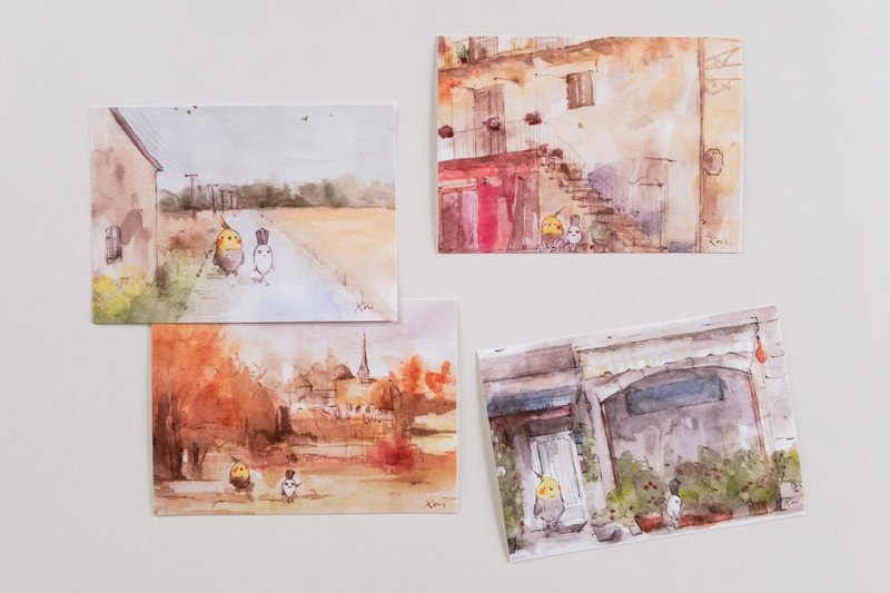 乖宝宝与萝卜 明信片组 F - 卡片/明信片 - 纸 