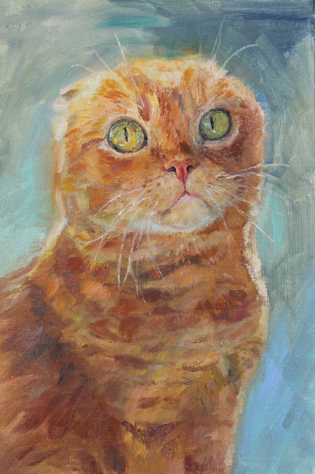 红猫原创油画动物艺术品 - 墙贴/壁贴 - 其他材质 
