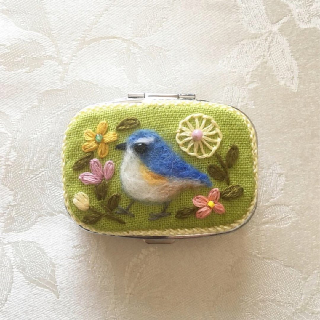 pill case of blue bird - 其他 - 羊毛 绿色