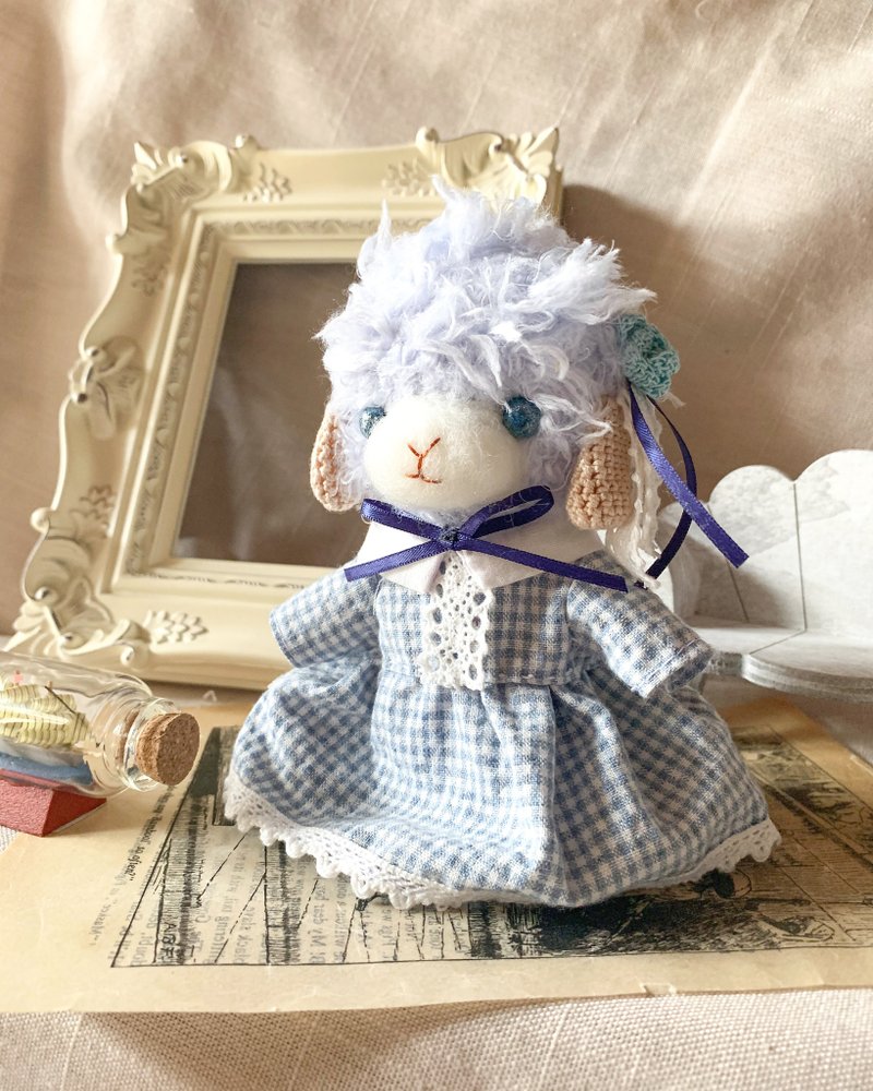 Amigurumi 娃娃玛德琳 - 玩偶/公仔 - 聚酯纤维 蓝色