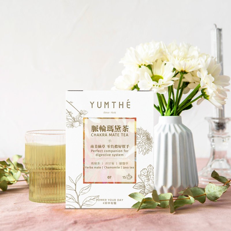 脉轮玛黛洋甘菊茶 2.5g x 15茶包/盒 - 茶 - 纸 