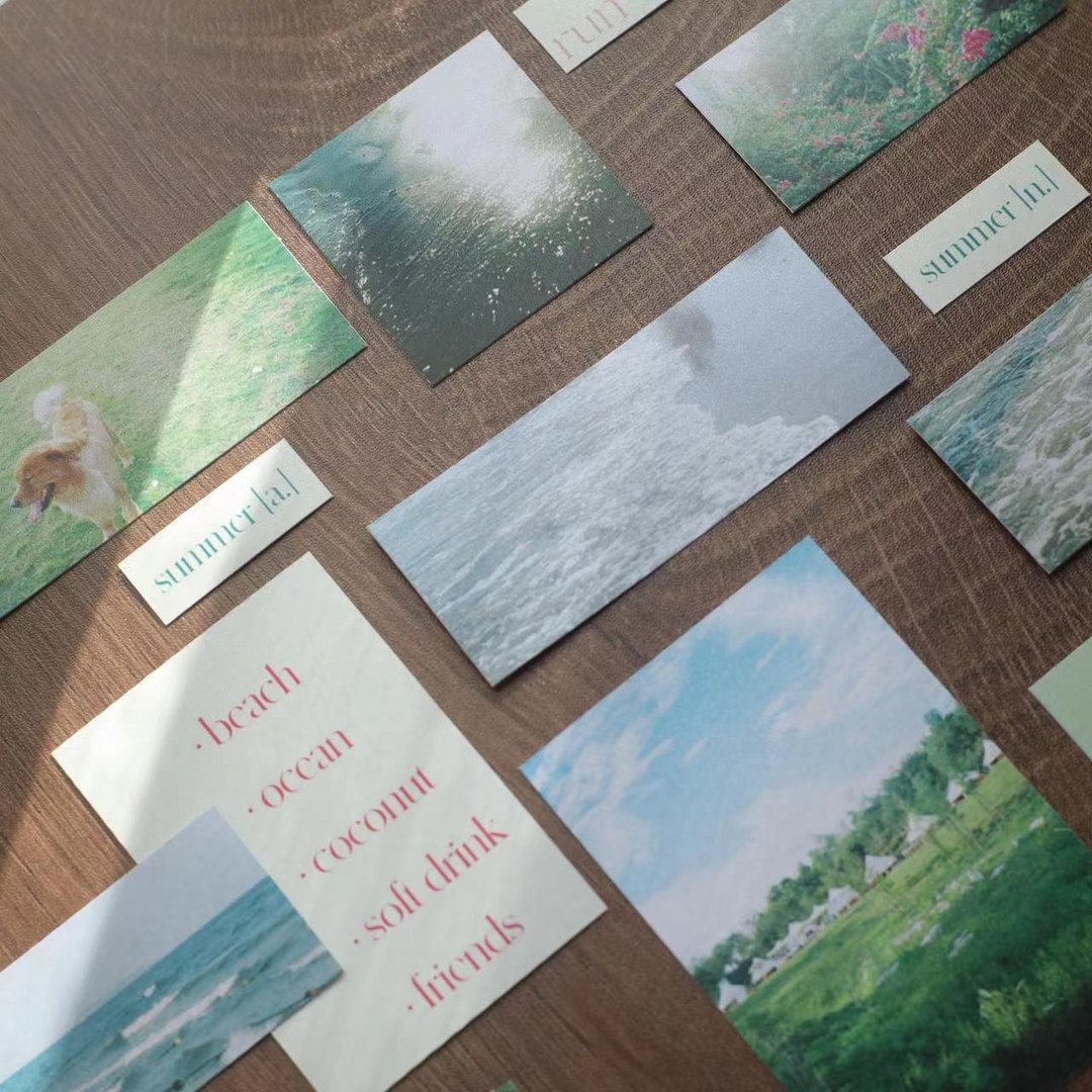 MarkyPuppy 原创 风景 贴纸包 Summer never die 手帐 装饰素材 - 贴纸 - 纸 