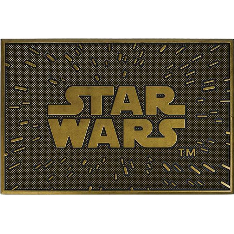 【星际大战】Star Wars  - Logo 橡胶地垫/门垫 - 地垫/地毯 - 其他材质 卡其色