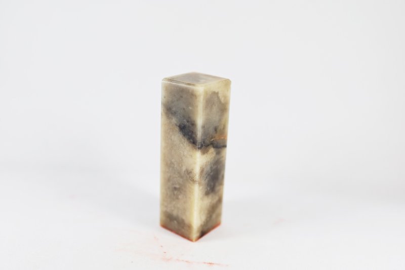 客制姓名印章 - 印章/印台 - 石头 灰色