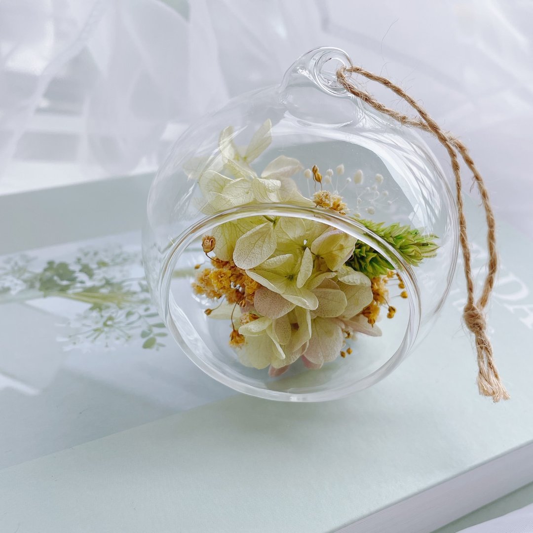 绿野仙踪 干燥花球 干燥花 不凋花 花礼 婚礼布置 - 摆饰 - 植物．花 绿色