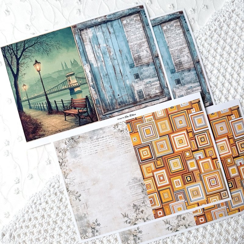 Z569 - 多种背景素材 - 贴纸 - 纸 