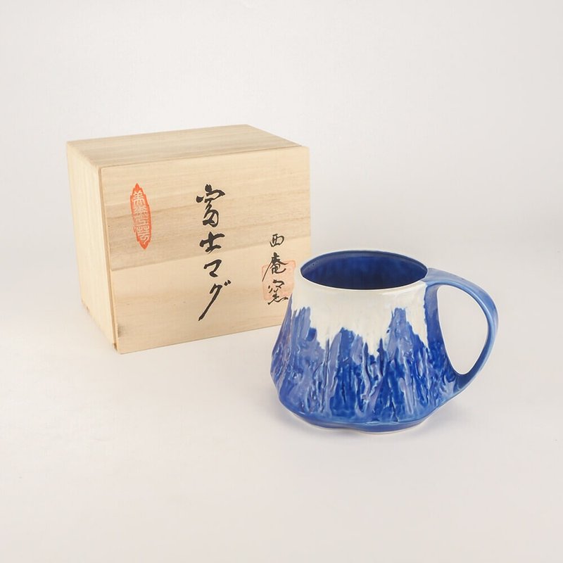 富士山 马克杯 - 咖啡杯/马克杯 - 瓷 多色