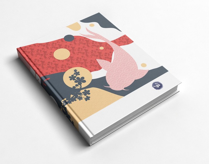 洛可可草莓 WELKIN 手创_手工书/笔记本/手帐/日记本-鲤鱼 - 笔记本/手帐 - 纸 