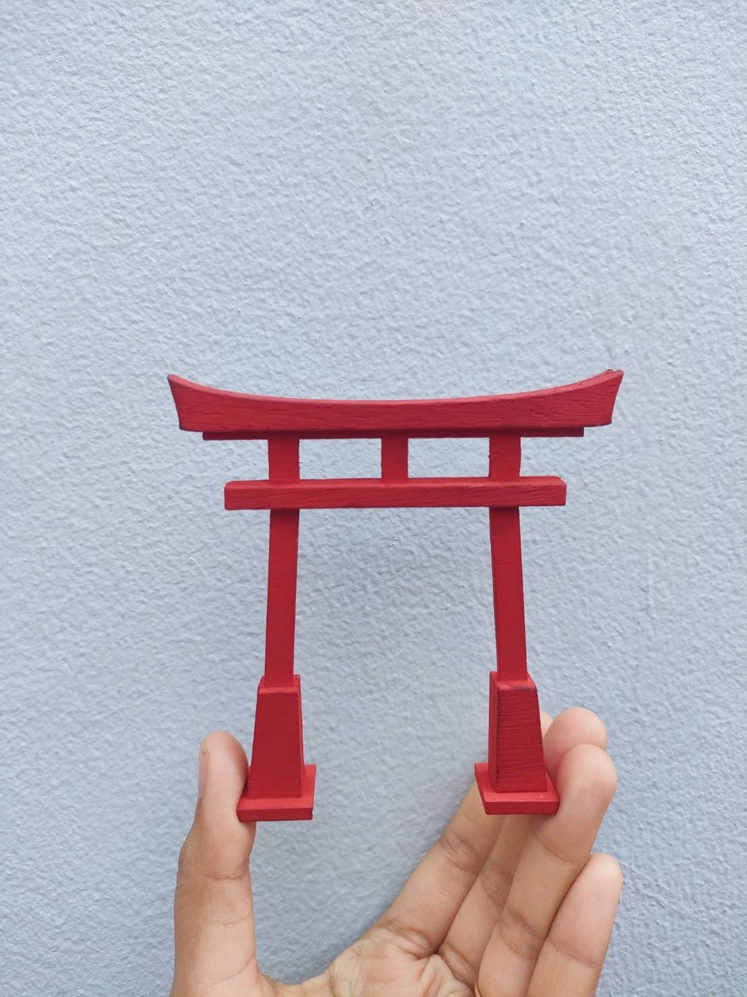 鸟居，日本门居家装饰品及各类模型作品 - 摆饰 - 木头 红色