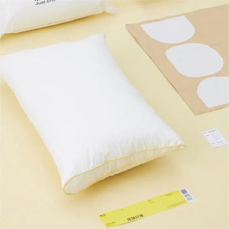 【免运】躺岛蓬弹纤维枕宿舍学生托颈椎舒睡眠家用单双人枕 - 枕头/抱枕 - 其他材质 