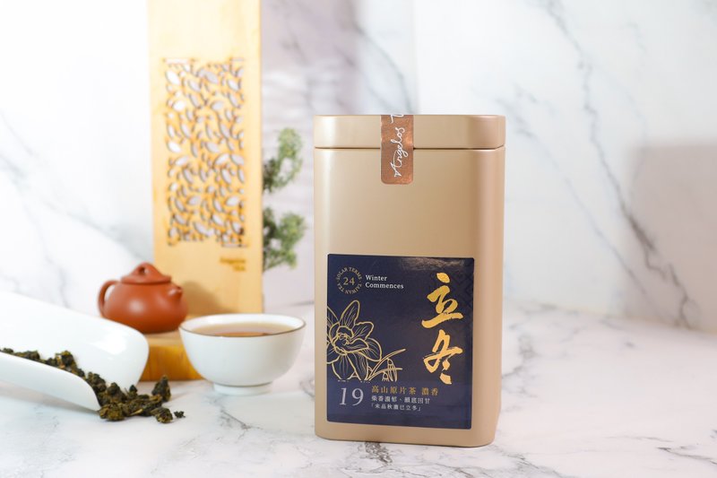 【精致茶叶】立冬・高山原片茶丨浓香丨24节气茶系列丨台湾高山茶 - 茶 - 其他材质 
