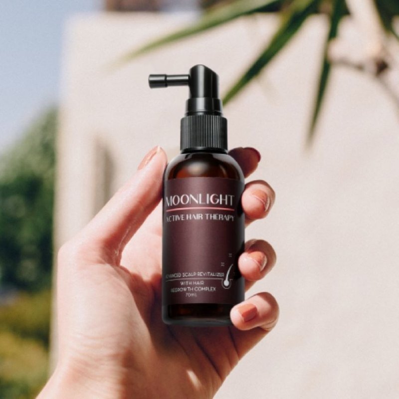 Moonlight 莯光 进化版 丰盈生机毛囊精华液 70mL - 精华液/安瓶 - 其他金属 咖啡色