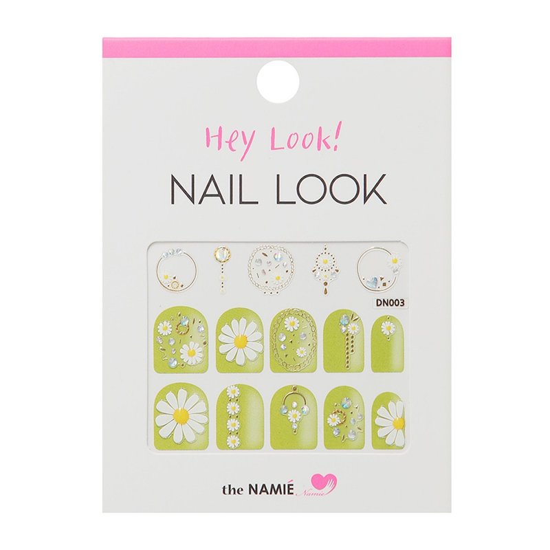 【 DIY 美甲】Hey Look 美甲装饰艺术贴纸 雏菊欢宴 - 指甲油/指甲贴 - 纸 金色