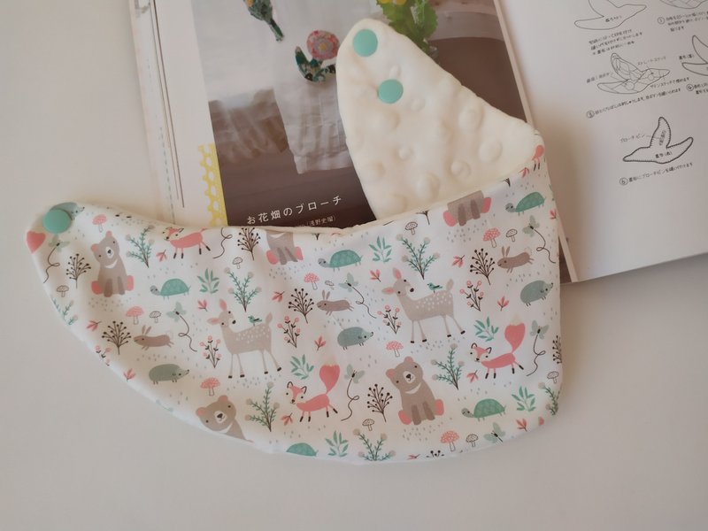 【5日内出货】5日内出货 歪头熊  脖围 围脖 保暖围巾  宝 - 围嘴/口水巾 - 棉．麻 多色