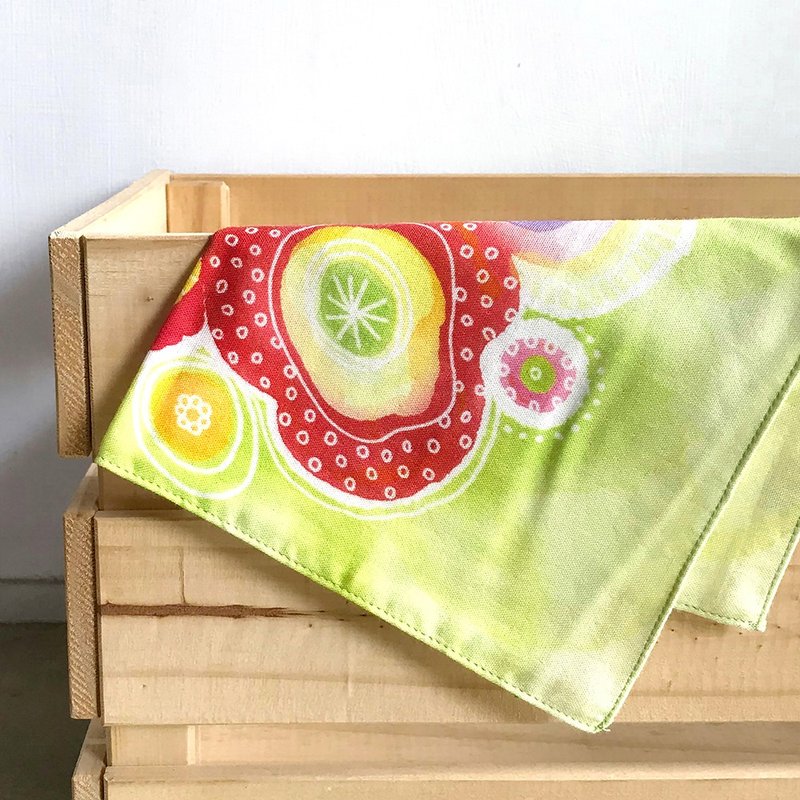 泡泡绿 - 布巾/方巾 - 手帕/方巾 - 棉．麻 